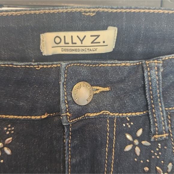 OLLY Z BEDALLED JEANS SIZE 9 - Picture 4 of 6